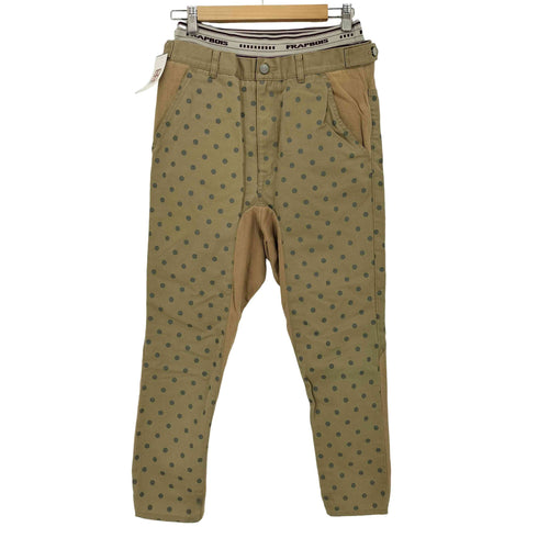 フラボア FRAPBOIS スウェットワークパンツ生地切替 サルエルパンツ メンズ 1