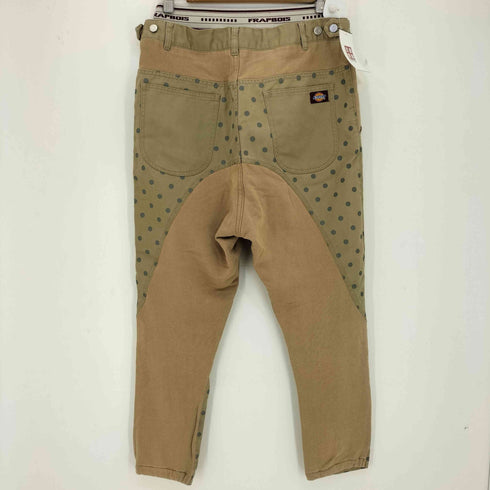 フラボア FRAPBOIS スウェットワークパンツ生地切替 サルエルパンツ メンズ 1