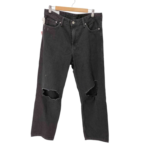 エイチアンドエム H&M Loose Fit ダメージ バギーデニム メンズ 34/30