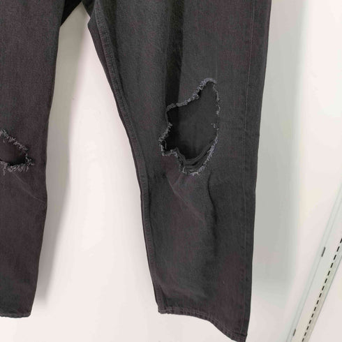 エイチアンドエム H&M Loose Fit ダメージ バギーデニム メンズ 34/30