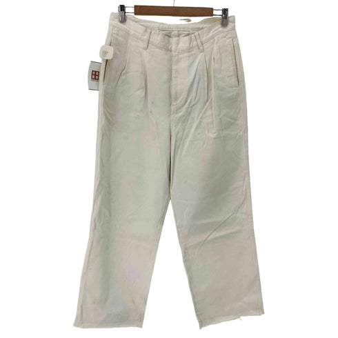 モンキータイム MONKEY TIME WHITE KATYRAGI 2P WIDE PANTS/ワイドパンツ 2プリーツワイドパンツ メンズ JPN:M