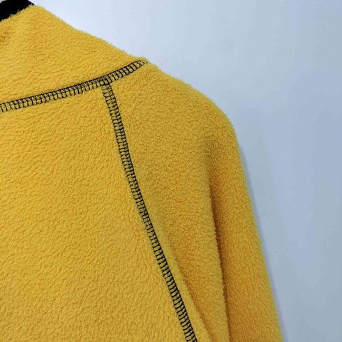 メッカ mecca 90S フリース ハーフジップ フーデッドプルオーバージャケット メンズ import:L