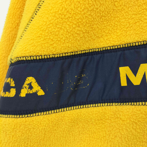 メッカ mecca 90S フリース ハーフジップ フーデッドプルオーバージャケット メンズ import:L