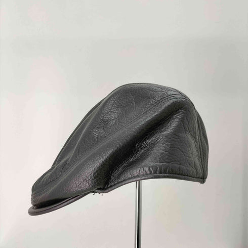 ニューヨークハット NEWYORK HAT&CAP CO. USA製 本革 レザー ハンチング メンズ S/M
