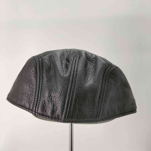 ニューヨークハット NEWYORK HAT&CAP CO. USA製 本革 レザー ハンチング メンズ S/M