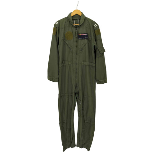 US AIRFORCE CWU-27 IDEALジッパー マルチポケット ミリタリージャンプスーツ メンズ