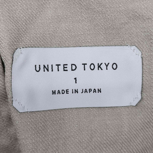 ユナイテッドトウキョウ UNITED TOKYO ネオリネンワイドストレートパンツ レディース 1