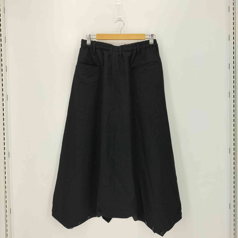 グラウンドワイ Ground Y 100番台 WOOL GABARDINE INSEAM BUTTON SAROUEL PANTS ウールギャバジン股下釦サルエルパンツ メンズ 3