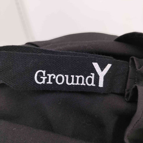 グラウンドワイ Ground Y 100番台 WOOL GABARDINE INSEAM BUTTON SAROUEL PANTS ウールギャバジン股下釦サルエルパンツ メンズ 3