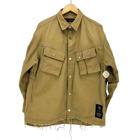 アンダーカバー UNDERCOVER オーバーサイズ ミリタリーシャツジャケット メンズ JPN:M