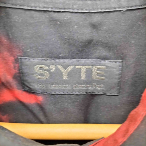 サイト SYTE FLAMES PATTERN OVERSIZED SHORT-SLEEVE SHIRT フレイムパターン オーバーサイズ 半袖 メンズ 3