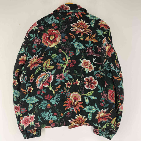 ザラ ZARA ゴブラン織ジャケット ブルゾン レディース L