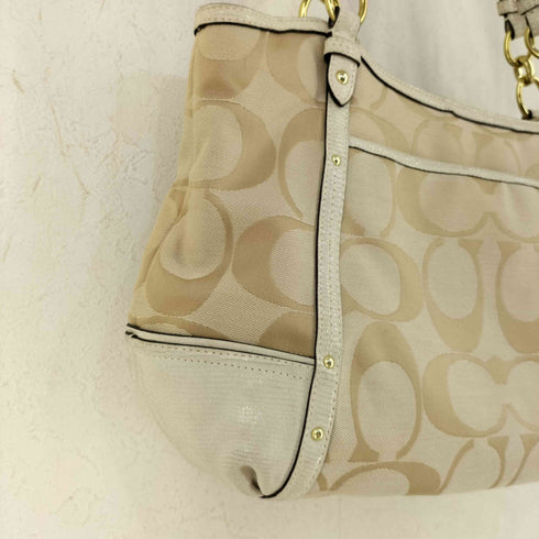 コーチ COACH アレクサンドラ チェーン シグネチャー トートバッグ レディース