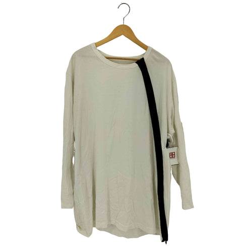 グラウンドワイ Ground Y COTTON JERSEY ZIPPER DETAIL LONG SLEEVE T-SHIRT コットン ジャージ ジッパーディティール 長袖Tシャツ カットソー メンズ 3