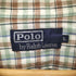 ポロバイラルフローレン Polo by RALPH LAUREN 90s チェック柄 オープンカラー 長袖シャツ メンズ L