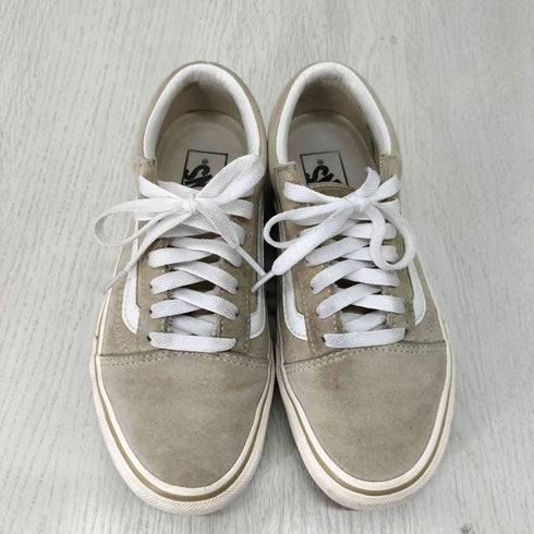バンズ VANS V36CF SUEDE OLD SKOOL BEIGE レディース JPN:23