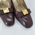 イヴサンローラン Yves Saint Laurent ベルトリボン ロゴプレートパンプス レディース 36 1/2