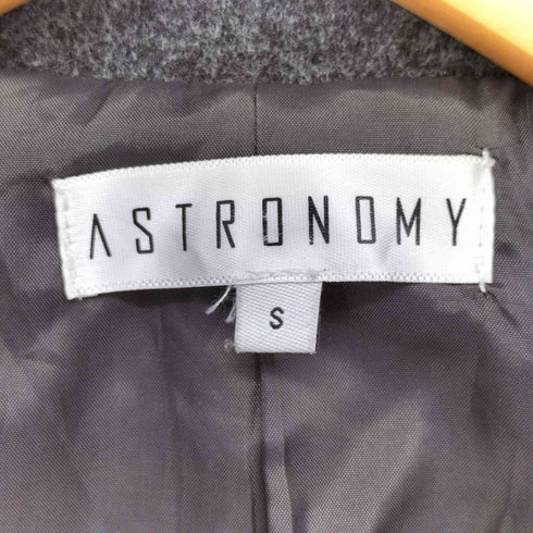 アストロノミー ASTRONOMY ルーズベーシックメルトンチェスターコート メンズ JPN:S