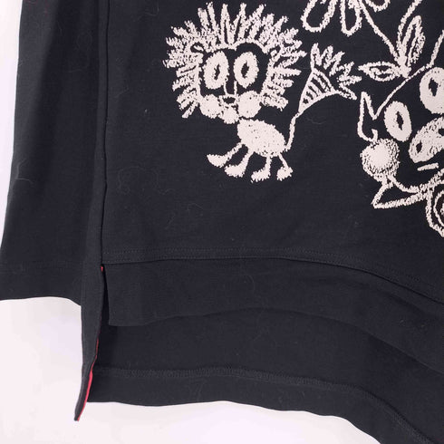 アルベロベロ OLLEBOREBLA アニマルプリント 装飾 Tシャツ レディース