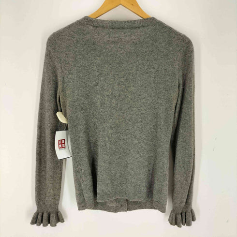 カシミヤフリルカーディガン レディース import:S