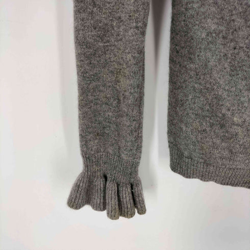 カシミヤフリルカーディガン レディース import:S