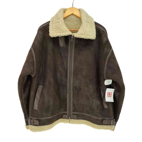 ハルハム HALHAM フェイクムートンジャケット B-3 メンズ JPN:L