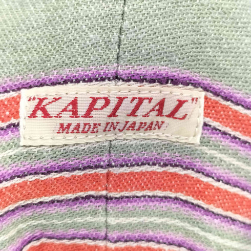 キャピタル KAPITAL リネンフィリーズストライプ ペンシルトンボンサロペット レディース S