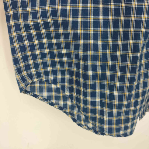 ザノースフェイス THE NORTH FACE チェック柄 半袖ボタンダウンシャツ メンズ S