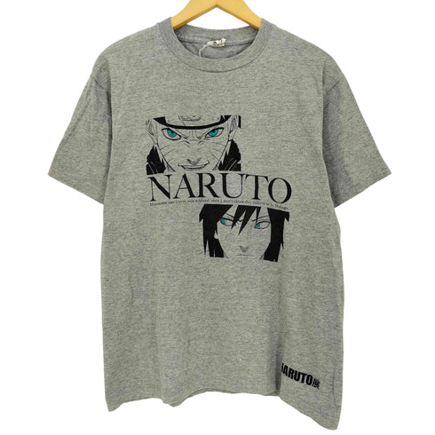 NARUTO アニメプリントクルーネックTシャツ メンズ JPN:L