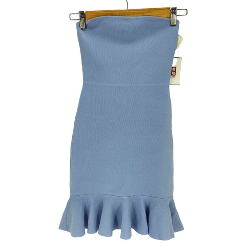 ザラ ZARA ラッフルニットドレス レディース import:S