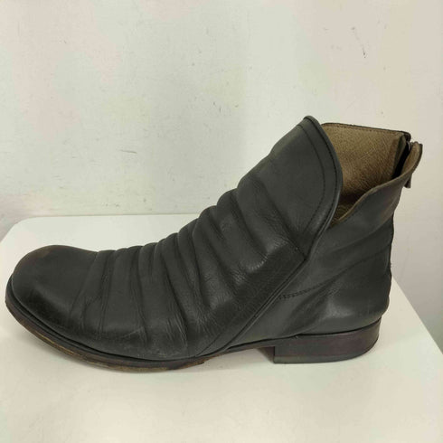 nil admirari バックジップブーツ レザー メンズ 42