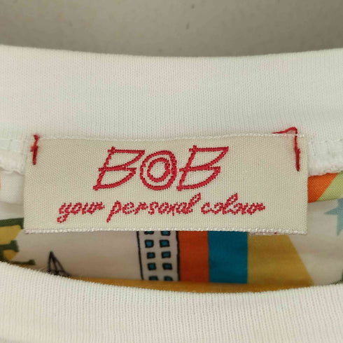 BOB フロントデザイン S/S Tシャツ レディース