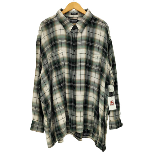 Cambridge Hall 90s USA製 ビックサイズ オンブレチェックシャツ メンズ 21-211/2