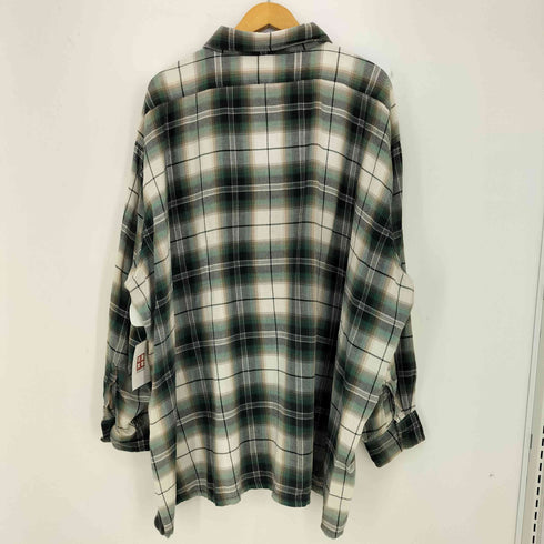 Cambridge Hall 90s USA製 ビックサイズ オンブレチェックシャツ メンズ 21-211/2