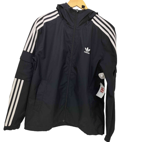 アディダス adidas アディカラー クラシックス 3ストライプ フルジップ ウインドブレーカー レディース JPN:M