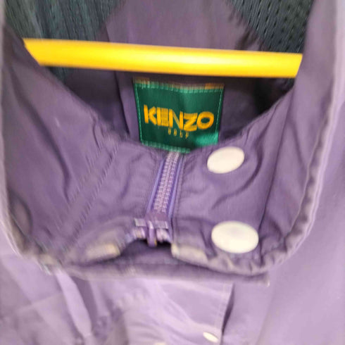 ケンゾーゴルフ KENZO GOLF ロゴ プリント 裏地メッシュ デタッチャブル スリーブ スタンドネック ジップアップ ブルゾン レディース 1
