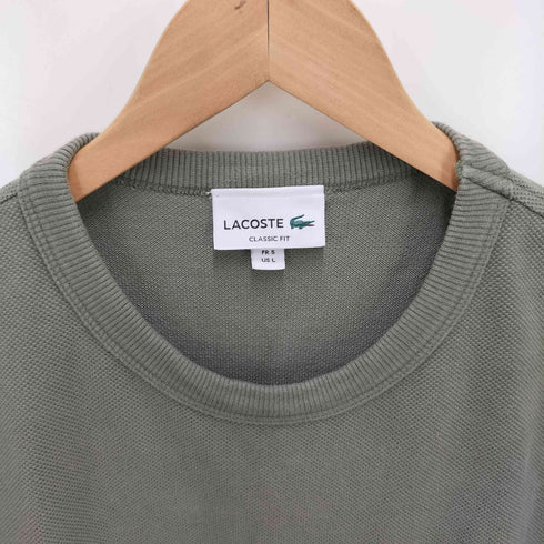 ラコステ LACOSTE CLASSIC FIT 鹿の子地ポケットTシャツ メンズ import:L