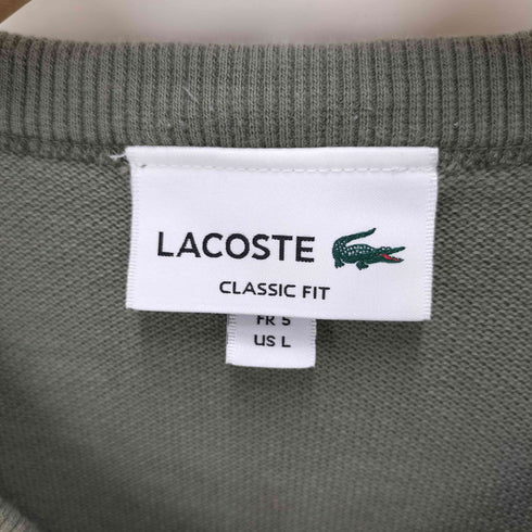 ラコステ LACOSTE CLASSIC FIT 鹿の子地ポケットTシャツ メンズ import:L