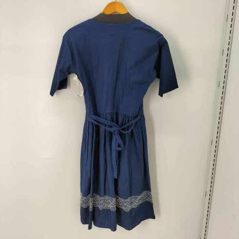 アニエスベー agnes b. PARIS コットンロングフレアワンピース レディース 36