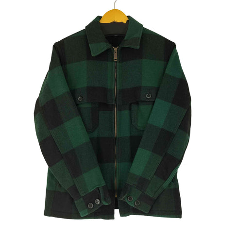 ウールリッチ WOOLRICH 70S USA製 マッキーノ バッファローチェック ウールジャケット メンズ import:M