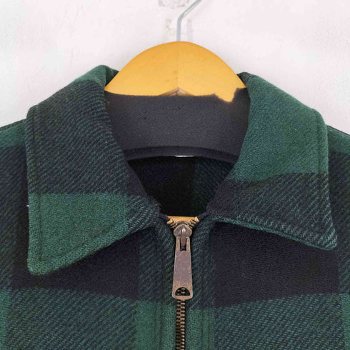 ウールリッチ WOOLRICH 70S USA製 マッキーノ バッファローチェック ウールジャケット メンズ import:M