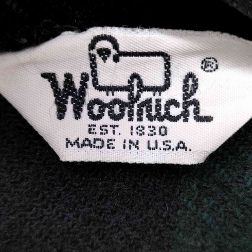 ウールリッチ WOOLRICH 70S USA製 マッキーノ バッファローチェック ウールジャケット メンズ import:M