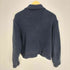 ザラ ZARA DENIM EFFECT KNIT CROPPED JACKET デニム エフェクト ニット クロップド ジャケット レディース import:M
