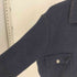 ザラ ZARA DENIM EFFECT KNIT CROPPED JACKET デニム エフェクト ニット クロップド ジャケット レディース import:M