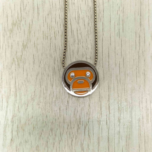 アベイシングエイプ A BATHING APE BABY MILO NECKLACE レディース