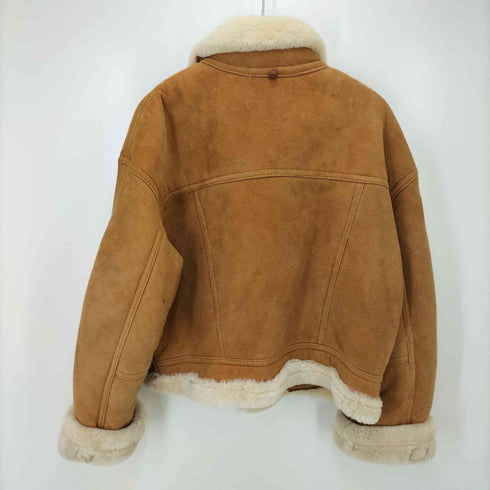ムートン ショートコート レディース JPN:M