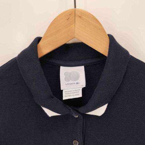 ラコステ LACOSTE 刺繍 ポロワンピース レディース US:38
