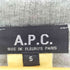 アーペーセー A.P.C. コットンVネックニット レディース S