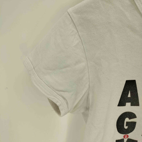ミルク MILK アルファベットプリントTシャツ レディース