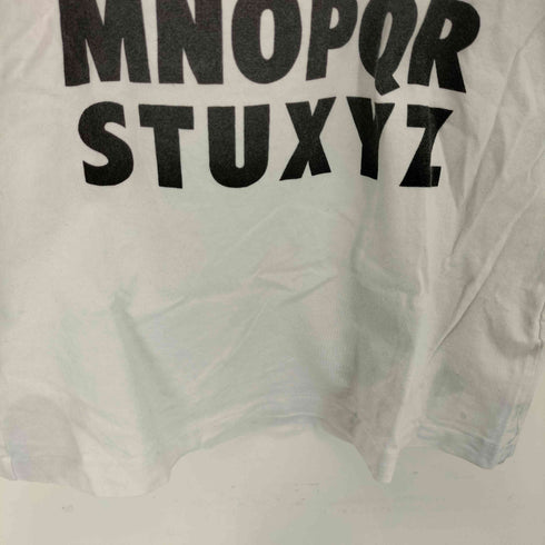 ミルク MILK アルファベットプリントTシャツ レディース